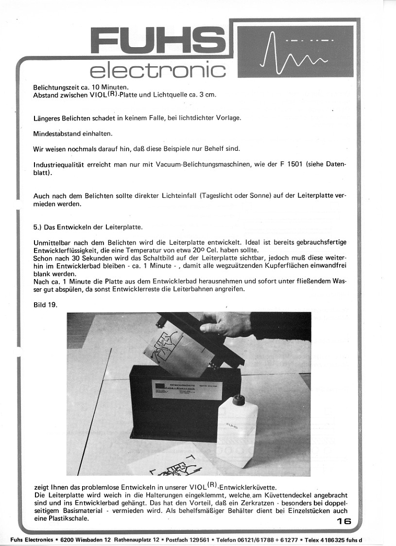 VIOL Handbuch - Die gedruckte Schaltung - Seite 16